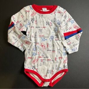 Gymboree space trooper bodysuit size 2T; vintage